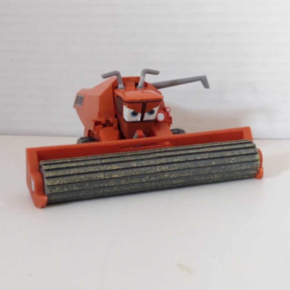 Disney Pixar Cars Deluxe Oversized Die-Cast Vehicle Frank the Combine HTF